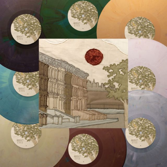 Image of Front Cover of LP - NEW/NEW - BRIGHT EYES, I'm Wide Awake, It's Morning (Dead Oceans; DOC290LP-C3, UK 2026 Reissue, ReVINYL Edition, Eco Mix/Random Col inc. Black), , “The first three are innocent in a way, because we didn’t have an audience when we were making them,” Oberst says. “But from Lifted on, I was definitely aware of an audience. Lifted was well-received right away, and then everything happened with Wide Awake and Digital Ash.” Those two albums came out simultaneously. And their lead sing