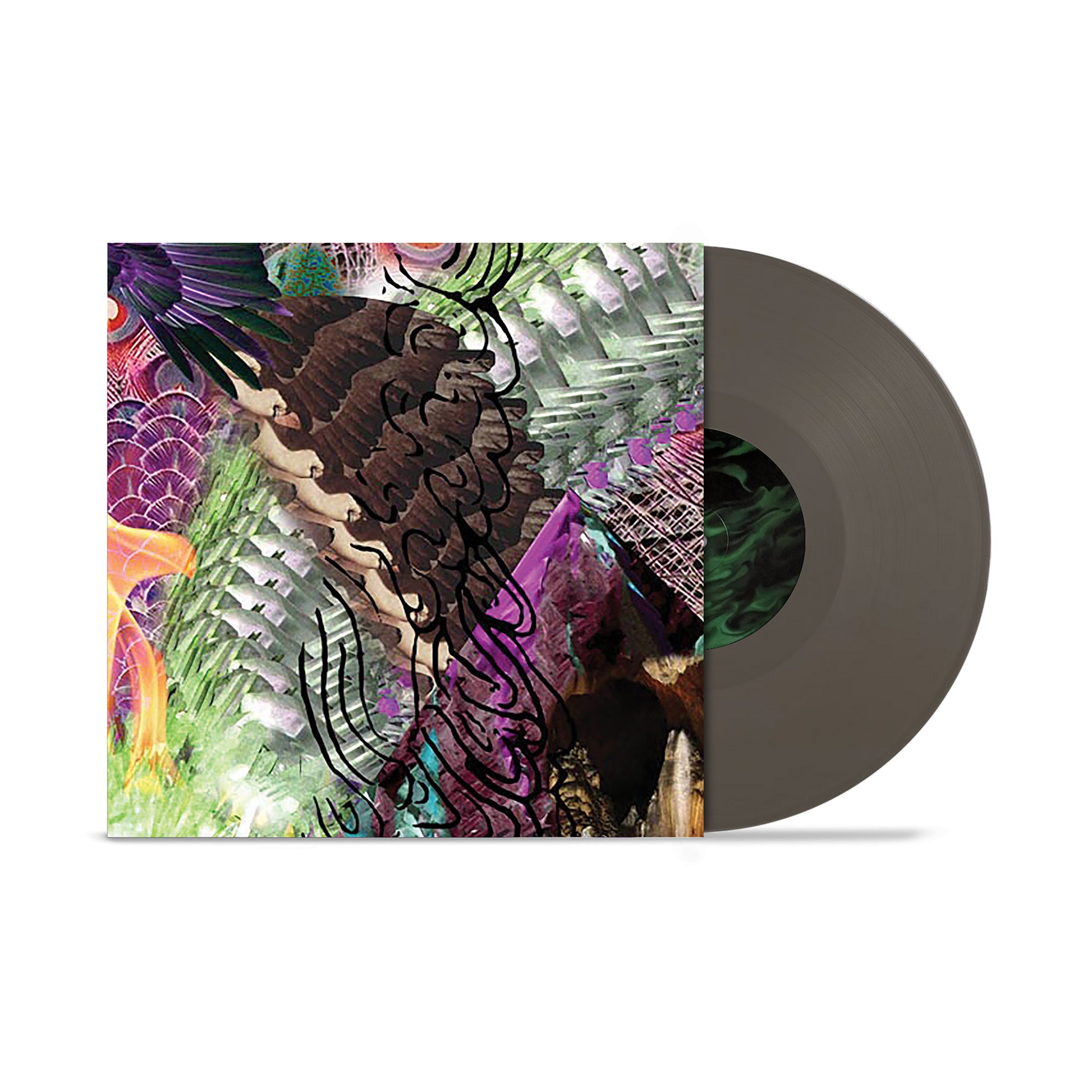 Image of Back Cover of LP - NEW/NEW - NERO'S DAY AT DISNEYLAND, From Rotting Fantasylands (Deathbomb Arc; L-DBA270-VAR, Europe 2026, Grey Vinyl), , After decades of composing and performing, Lauren Bousfield’s work only continues to evolve in otherworldly directions. There is one album though thatlisteners have returned to over and over again: ‘From Rotting Fantasylands'. Released under her earlier pseudonym Nero's Day At Disneyland, this is the workthat first exposed Bousfield's unique approach in electr