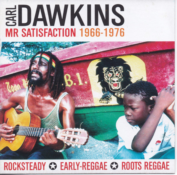 Image of Front Cover of CD - VG+/VG+ - CARL DAWKINS, Mr Satisfaction 1966-1976 (A Decade Of Rocksteady, Early-Reggae & Roots Reggae) (Patate Records; PRP015, France 2003, Jewel Case), ,  - 3136016E
