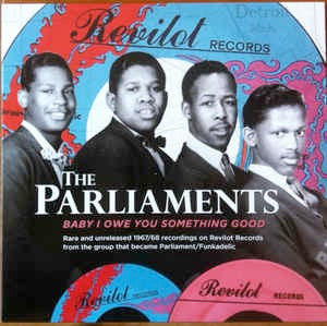 Image of Front Cover of 10" - VG+/G+ - THE PARLIAMENTS, Baby I Owe You Something Good (Revilot; UFU EP 01, Europe 2019 Reissue, Picture Sleeve, Record Store Day Limited Release 2019.), Lots of light marks to disc.,  - 3116247C
