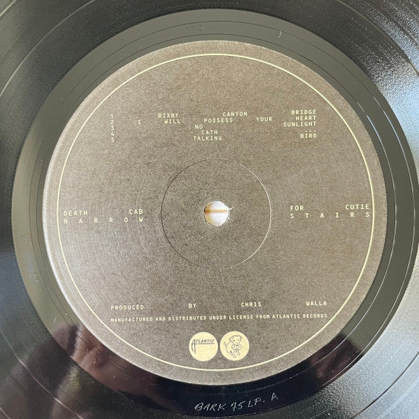Image of Label Cover of LP - VG+/VG - DEATH CAB FOR CUTIE, Narrow Stairs (Barsuk Records; BARK75, US 2023 Reissue, Die Cut Sleeve, Inner), ,  - 3126047E