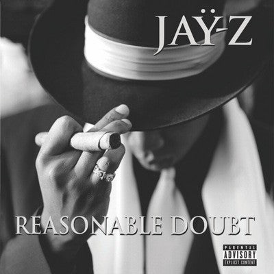 Image of Front Cover of 2xLP - NEW/NEW - JAŸ-Z, Reasonable Doubt (30th Anniversary) (Diggers Factory; JAYZ30LP, Europe 2026 Reissue), , June 25, 1996. A hungry, razor-sharp JAŸ-Z released his debut studio album, Reasonable Doubt, independently on Roc-A-Fella Records. Built on smooth jazz samples, cinematic street noir production, and unmatched lyrical dexterity, the album transformed mafioso rap into high art and established Jay-Z as one of hip-hop's greatest lyricists.  - 9409058C