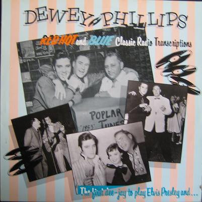 Image of Front Cover of LP - VG+/VG+ - DEWEY PHILLIPS, Red Hot And Blue (Zu-Zazz Records; Z 2012, UK 1989), ,  - 3126055E