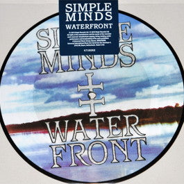 Image of Front Cover of 7" - VG+/EX - SIMPLE MINDS, Waterfront (Virgin; 4719282, UK & Europe 2015, Clear Plastic Stickered Sleeve, Record Store Day Limited Release 2015, Picture Disc), Sticker still sealed PVC sleeve, RSD 2015Limited To 1000 Copies - 3116274C