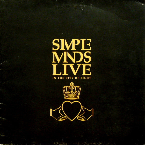 Image of Front Cover of 2xLP - VG/VG - SIMPLE MINDS, Live In The City Of Light (Virgin; SMDLX 1, UK 1987, Gatefold), Hairlines, edge wear,  - 3146198S