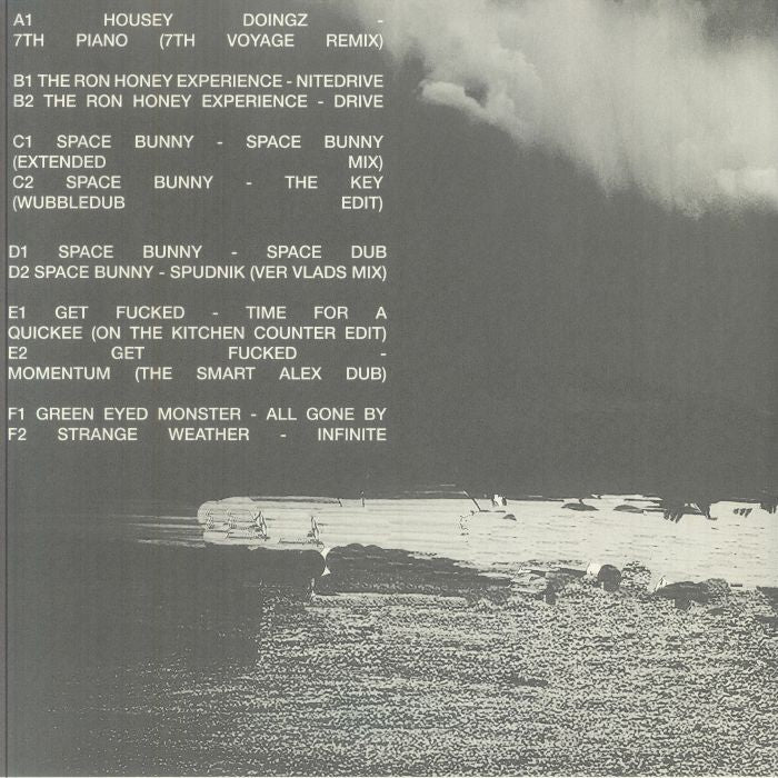 Image of Back Cover of 3xLP - NEW/NEW - LAURANT WEBB, YOSSI AMOYAL, Strange Weather: A Different Kettle Of Fish (Sushitech; SUSH 72, Germany 2026 Reissue, Gatefold), , This release on Sushitech, which always does a fine job of offering up the best tech house past and present, pays tribute to the studio and its collaborators with representative tracks carefully selected by Laurant Webb and label head Yossi Amoyal. Restored and remastered from rare DATs and pressed up to no fewer than six sides of vinyl, it's
