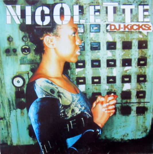Image of Front Cover of 2xLP - G+/G - NICOLETTE, DJ-Kicks: (!K7; !K7054lp, Germany 1997), Lots of marks on records but plays above grade. Sleeve has wear, creasing and damage at edges and corners,  - 3116350C