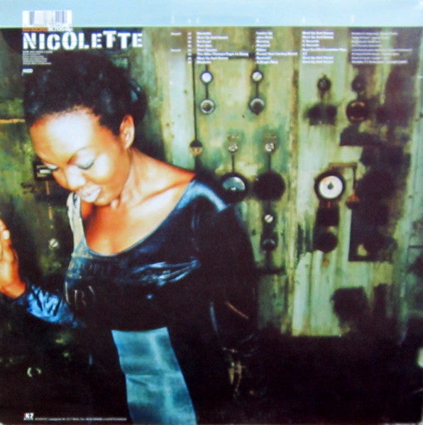 Image of Back Cover of 2xLP - G+/G - NICOLETTE, DJ-Kicks: (!K7; !K7054lp, Germany 1997), Lots of marks on records but plays above grade. Sleeve has wear, creasing and damage at edges and corners,  - 3116350C