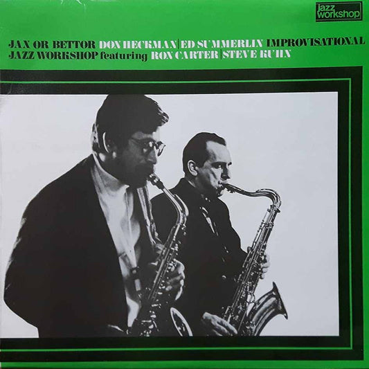 Image of Front Cover of LP - VG/VG - DON HECKMAN | ED SUMMERLIN IMPROVISATIONAL JAZZ WORKSHOP* FEATURING RON CARTER | STEVE KUHN, Jax Or Bettor (Jazz Workshop; JLP 7009, UK 1968, Mono), ,  - 3126212E
