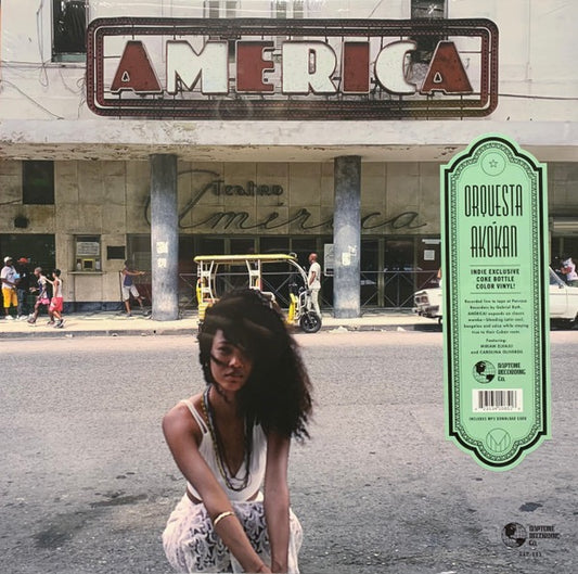 Image of Front Cover of LP - NEW/NEW - ORQUESTA AKOK N, Am rica! (Daptone Records; DAP-085, US 2026, Coke Bottle Vinyl), ,  - 3116382C