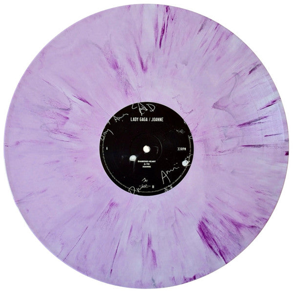 Image of Label Cover of 2xLP - EX/EX - LADY GAGA, Joanne (Streamline Records; 00602557205152, Europe 2025 Reissue, Gatefold, 2 Inners, Pink Marble Vinyl), Opened Instore, Still In Stickered Shrinkwrap,  - 3146208S