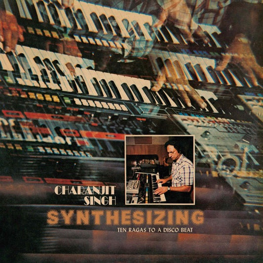 Image of Front Cover of 2xLP - NEW/NEW - CHARANJIT SINGH, Synthesizing - Ten Ragas To A Disco Beat (Light In The Attic; LITA 226-1-1, US 2026, Gatefold, Booklet, With Obi, Pearl Flip "Waterfall" Vinyl), ,  - 3116385C