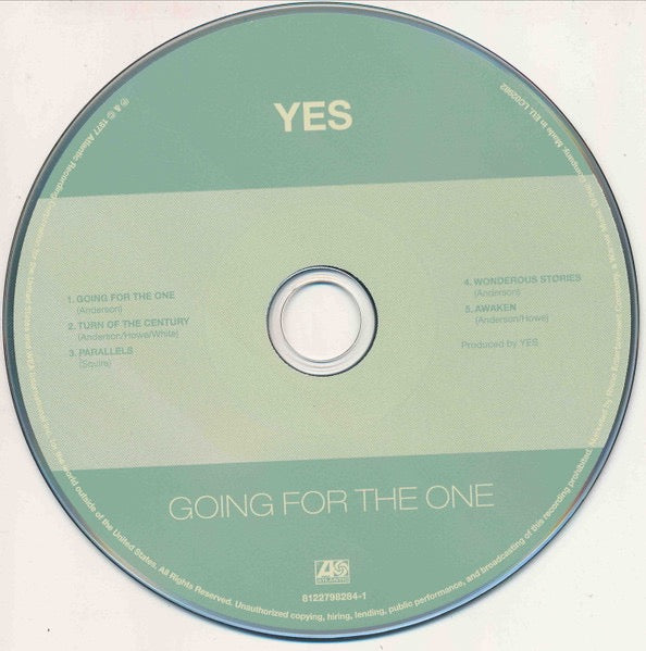 Image of Label Cover of 5xCD - VG+/EX - YES, Original Album Series (Warner Music; 8122-79828-4, UK, Europe & US Reissue, Slipcase), ,  - 3116266C