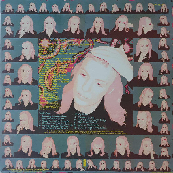 Image of Back Cover of LP - VG/G - BRIAN ENO, Taking Tiger Mountain (By Strategy) (Island Records; ILPS 9309, UK 1975 Reissue, Locked groove at end of A-side), Very marked - plays good with no skips though!,  - 3126221E