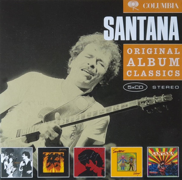 Image of Front Cover of 5xCD - VG+/EX - SANTANA, Original Album Classics (Columbia; 88697445562, Europe Reissue, Slipcase), ,  - 3116269C