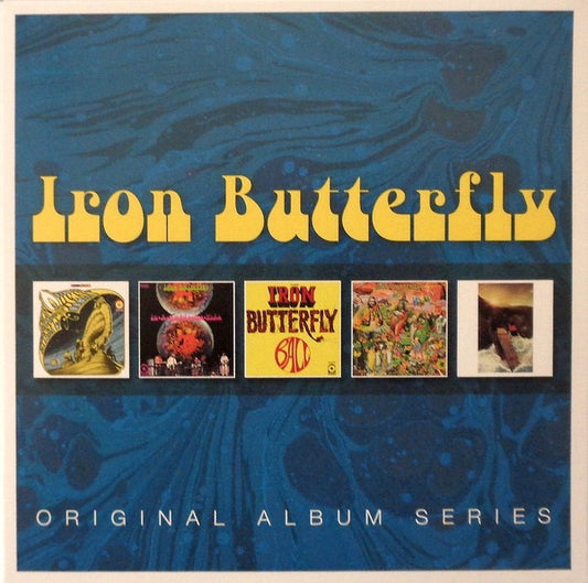 Image of Front Cover of 5xCD - VG/VG - IRON BUTTERFLY, Original Album Series (Rhino Records; 0081227942274, Europe Reissue, Slipcase), ,  - 3116270C