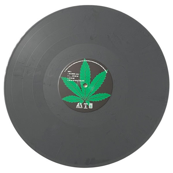 Image of Label Cover of 2xLP - VG+/VG+ - DR. DRE, The Chronic (Aftermath Records; 00199957090810, Europe 2026 Reissue, Insert, Hub Cap Grey Vinyl), Still In Opened Shrinkwrap With Hype Sticker,  - 3146236S