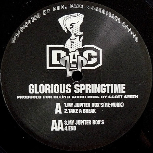 Image of Front Cover of 12" - /VG - SCOTT SMITH, SCOTT FEATHERSTONE, Glorious Springtime EP (Deeper Audio Cuts; DAC002, UK 1997), Light Marks only.,  - 3126272E