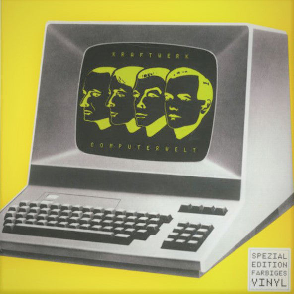 Image of Front Cover of LP - EX/EX - KRAFTWERK, Computerwelt (Kling Klang ; 50999 6 99590 1 1, Europe 2020, Booklet, Yellow Translucent Vinyl), ,  - 3126195E