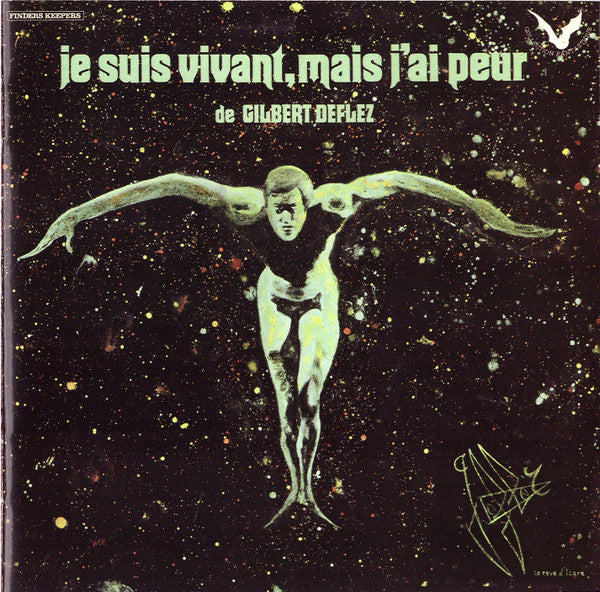 Image of Front Cover of CD - VG+/VG+ - GILBERT DEFLEZ, Je Suis Vivant, Mais J'ai Peur de (Finders Keepers Records; FKR034CD, UK 2010, Jewel Case), ,  - 3136165E
