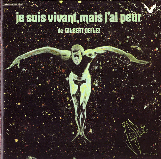 Image of Front Cover of CD - VG+/VG+ - GILBERT DEFLEZ, Je Suis Vivant, Mais J'ai Peur de (Finders Keepers Records; FKR034CD, UK 2010, Jewel Case), ,  - 3136165E