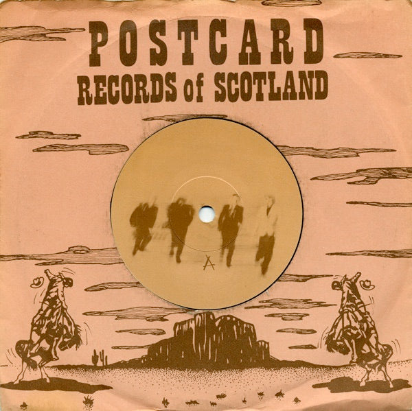 Image of Front Cover of 7" - VG+/EX - JOSEF K, It's Kinda Funny/ Final Request (Postcard; 80-5, UK 1980, Company Sleeve, No Card), ,  - 1226424E