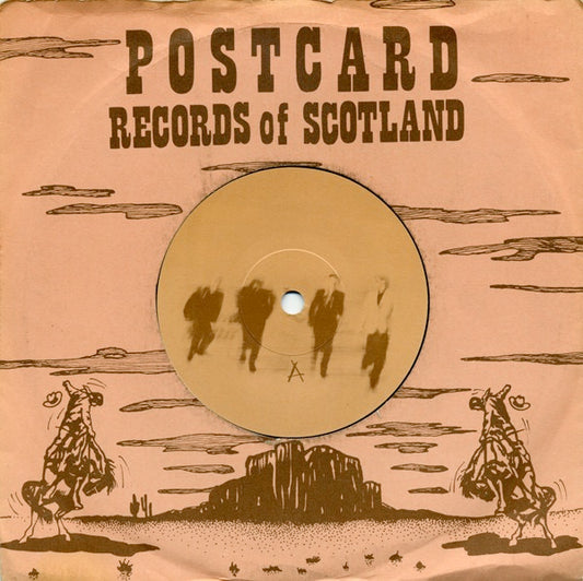 Image of Front Cover of 7" - VG+/EX - JOSEF K, It's Kinda Funny/ Final Request (Postcard; 80-5, UK 1980, Company Sleeve, No Card), ,  - 1226424E