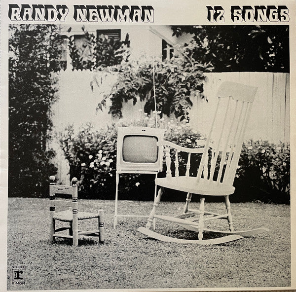 Image of Front Cover of LP - VG+/VG+ - RANDY NEWMAN, 12 Songs (Reprise Records Yellow Steamboat Labels With W In Rim Text; K 44084, UK 1970s Reissue), ,  - 3116288C