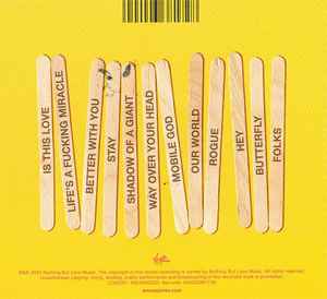 Image of Back Cover of CD - NEW - JAMES , Yummy (Virgin Music; NBLM003CD, Europe 2024, Gatefold), Cover signed by the band. One or two very slight scratches on disc.,  - 3136119E