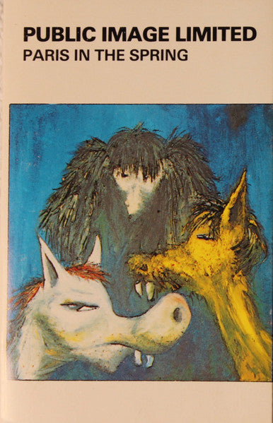 Image of Front Cover of Cassette - VG+/VG+ - PUBLIC IMAGE LIMITED, Paris In The Spring (Virgin; OVEDC 50, UK 1984 Reissue, J-Card, Grey Shell With Textured Finish), ,  - 3116438C