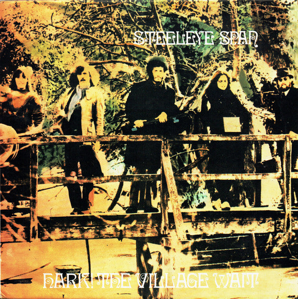 Image of Front Cover of LP - VG/VG - STEELEYE SPAN, Hark! The Village Wait (Mooncrest; CREST 22, UK 1970s Reissue, Insert), Writing on label. ,  - 3126255E