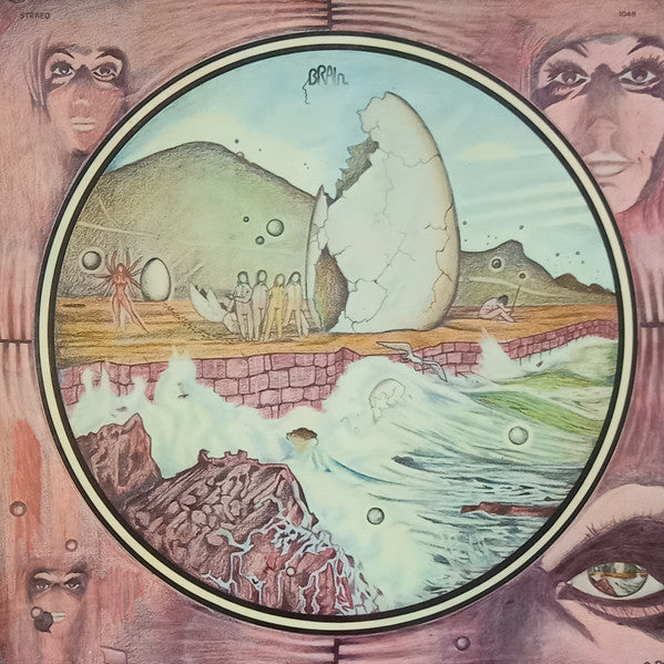 Image of Back Cover of LP - VG/VG - JANE , III (Brain; BRAIN 1048, Germany 1975 Reissue, Laminated Front Gatefold Sleeve, Green Labels Without Metronome), Strong VG disc. Laminate creasing, light edge wear. Made in Germany sticker on back of sleeve.,  - 3126310E