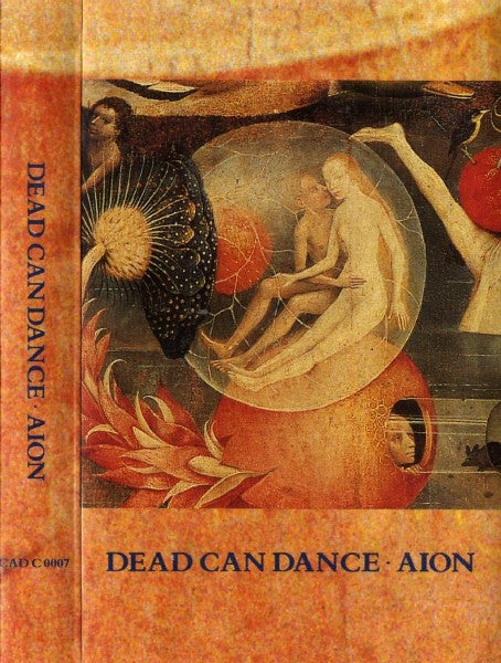 Image of Front Cover of Cassette - VG+/VG+ - DEAD CAN DANCE, Aion (4AD Paper Labels; CAD C 0007, UK 1990, J-Card, Clear Shell), ,  - 3116442C