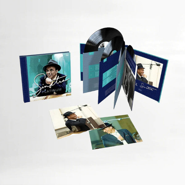 Image of Front Cover of 4xLP - M/M - FRANK SINATRA, Frank Sinatra Platinum (70th Capitol Collection) (Capitol Records; 5575097, US 2023, Book Sleeve, Limited Edition, Stereo, Mono), SEALED,  - 3156092S