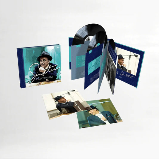 Image of Front Cover of 4xLP - M/M - FRANK SINATRA, Frank Sinatra Platinum (70th Capitol Collection) (Capitol Records; 5575097, US 2023, Book Sleeve, Limited Edition, Stereo, Mono), SEALED,  - 3156092S
