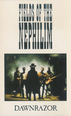 Image of Front Cover of Cassette - VG+/VG+ - FIELDS OF THE NEPHILIM, Dawnrazor (Situation Two; SITCP 18, UK 1987, J-Card), ,  - 3116470C