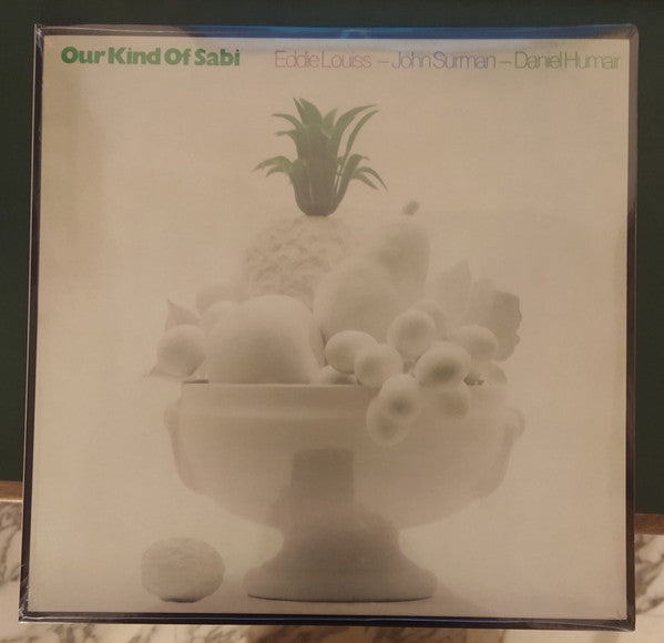 Image of Front Cover of LP - VG+/VG+ - EDDIE LOUISS - JOHN SURMAN - DANIEL HUMAIR, Our Kind Of Sabi (Endless Happiness; HE70010, Russia 2024 Reissue), Still In Opened Shrinkwrap,  - 3146303S