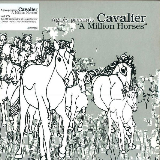 Image of Front Cover of 2xLP - VG+/EX - AGN S PRESENTS CAVALIER, A Million Horses (Drumpoet Community; dpc_036-1, Germany 2011, Picture Sleeve, With CD), Unplayed, opened instore. Sleeve has minor corner wear from storage. CD included.,  - 3126326E