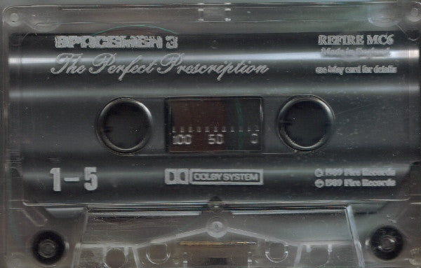 Image of Label Cover of Cassette - VG+/VG+ - SPACEMEN 3, The Perfect Prescription (Fire Records; REFIRE MC06, UK 1989 Reissue, J-Card), ,  - 3116473C