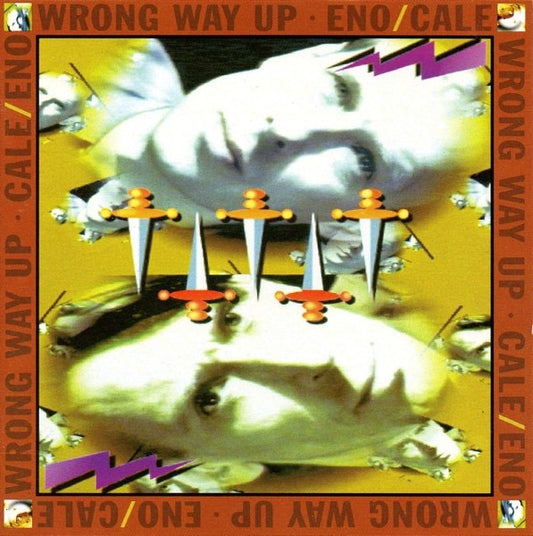 Image of Front Cover of CD - VG+/VG+ - ENO & CALE, Wrong Way Up (All Saints Records; ASCD12, UK 1992 Reissue, Jewel Case), ,  - 3116463C