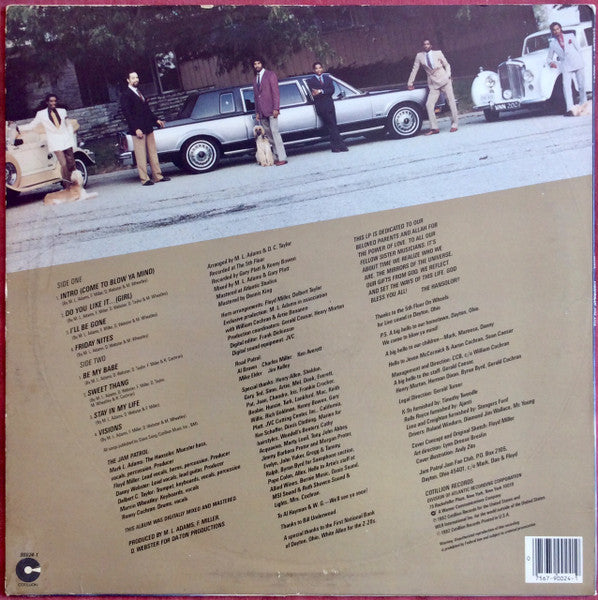 Image of Back Cover of LP - VG/VG - SLAVE, Visions Of The Lite (Cotillion; 90024-1, US 1982), Strong VG, sleeve in great condition and vinyl only has few superficial harilines.,  - 3146295S