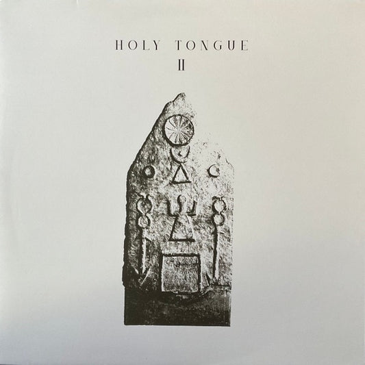Image of Front Cover of 12" EP - VG+/VG - HOLY TONGUE, II (Amidah; Amidah003, UK & Ireland 2021, Picture Sleeve), Strong VG,  - 3126349E