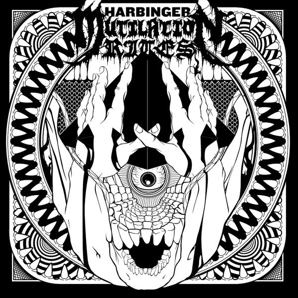 Image of Front Cover of LP - VG+/VG+ - MUTILATION RITES, Harbinger (Prosthetic Records; 10192-1, US 2015, Limited edition (100)), Numbered 88/100,  - 3126356E