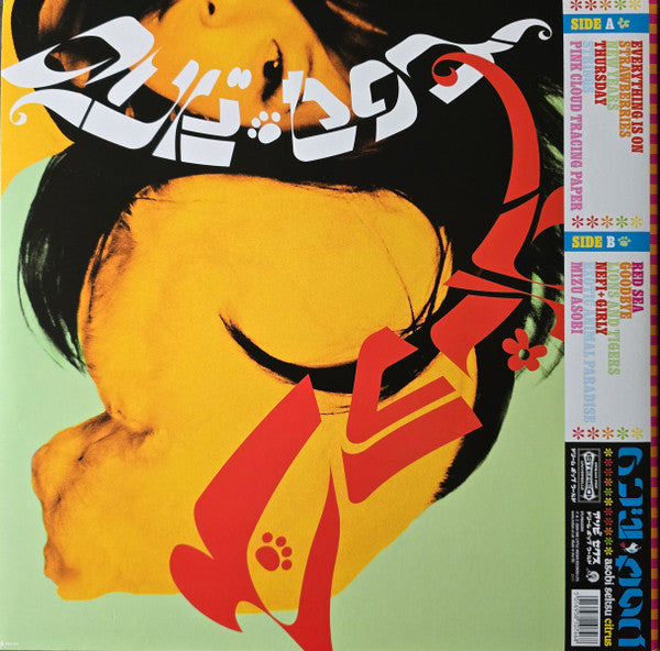 Image of Back Cover of 2xLP - VG+/VG+ - ASOBI SEKSU, Citrus (One Little Indian; TPLP803DMM, UK 2017, Gatefold, 2 Inners, 180g Vinyl), ,  - 3126358E