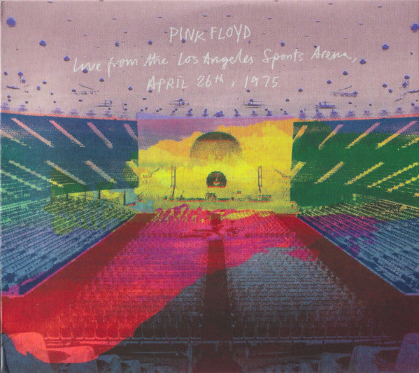 Image of Front Cover of 2xCD - VG+/VG+ - PINK FLOYD, Live From The Los Angeles Sports Arena, April 26th , 1975 (Columbia; 19802993652, US 2026, Gatefold), ,  - 3236002E