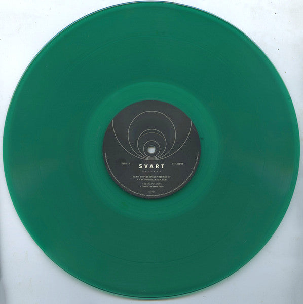 Image of Label Cover of LP - VG+/VG+ - EERO KOIVISTOINEN QUARTET, At Belmont Jazz Club (Svart Records; SRE737LP, Finland 2025 Reissue, Transparent Green Vinyl), ,  - 3246005S