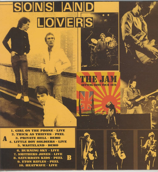 Image of Back Cover of LP - VG+/VG+ - THE JAM, Alternate Setting Sons (Live - Demo - Peel) (Not On Label; none, UK 2025, Poster, Blue Vinyl), ,  - 3246006S