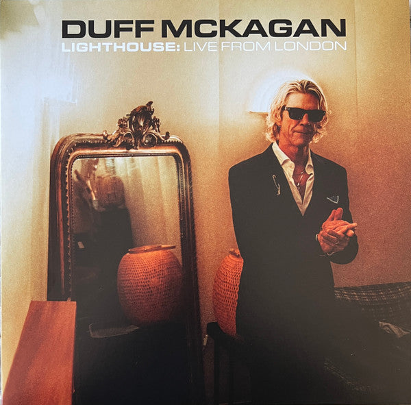 Image of Front Cover of 2xLP - VG+/VG+ - DUFF MCKAGAN, Lighthouse: Live From London (Ear Music; 0220912EMU, Germany 2025, Gatefold, SIGNED replica concert ticket, 180 Gram Vinyl, Ltd to 1000), Still In Opened Shrinkwrap With Hype Sticker,  - 3246010S