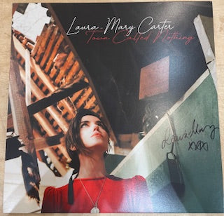 Image of Front Cover of 12" EP - EX/EX - LAURA MARY CARTER, Town Called Nothing (Jazz Life; JAZZLIFE43EP, UK & Europe 2022, Insert, Blood Red Shoes. Aqua Green Vinyl. SIGNED), ,  - 3216009C