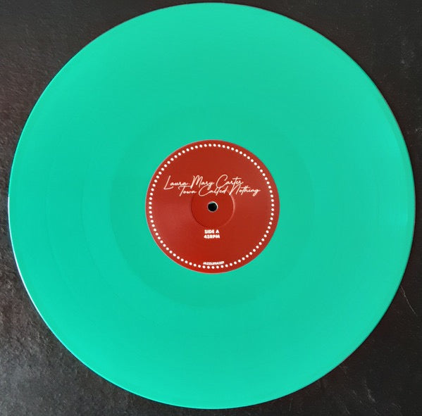 Image of Label Cover of 12" EP - EX/EX - LAURA MARY CARTER, Town Called Nothing (Jazz Life; JAZZLIFE43EP, UK & Europe 2022, Insert, Blood Red Shoes. Aqua Green Vinyl. SIGNED), ,  - 3216009C
